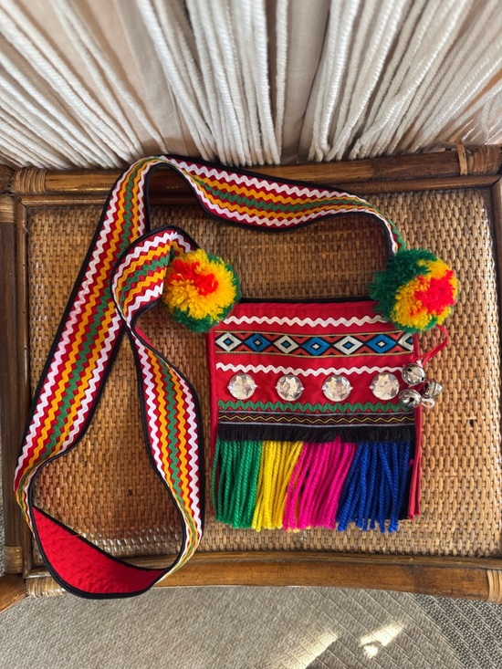 Handbags - Authentic Amis Taiwanese Indigenous Lover’s Bag Boho Festival Crossbody Purse